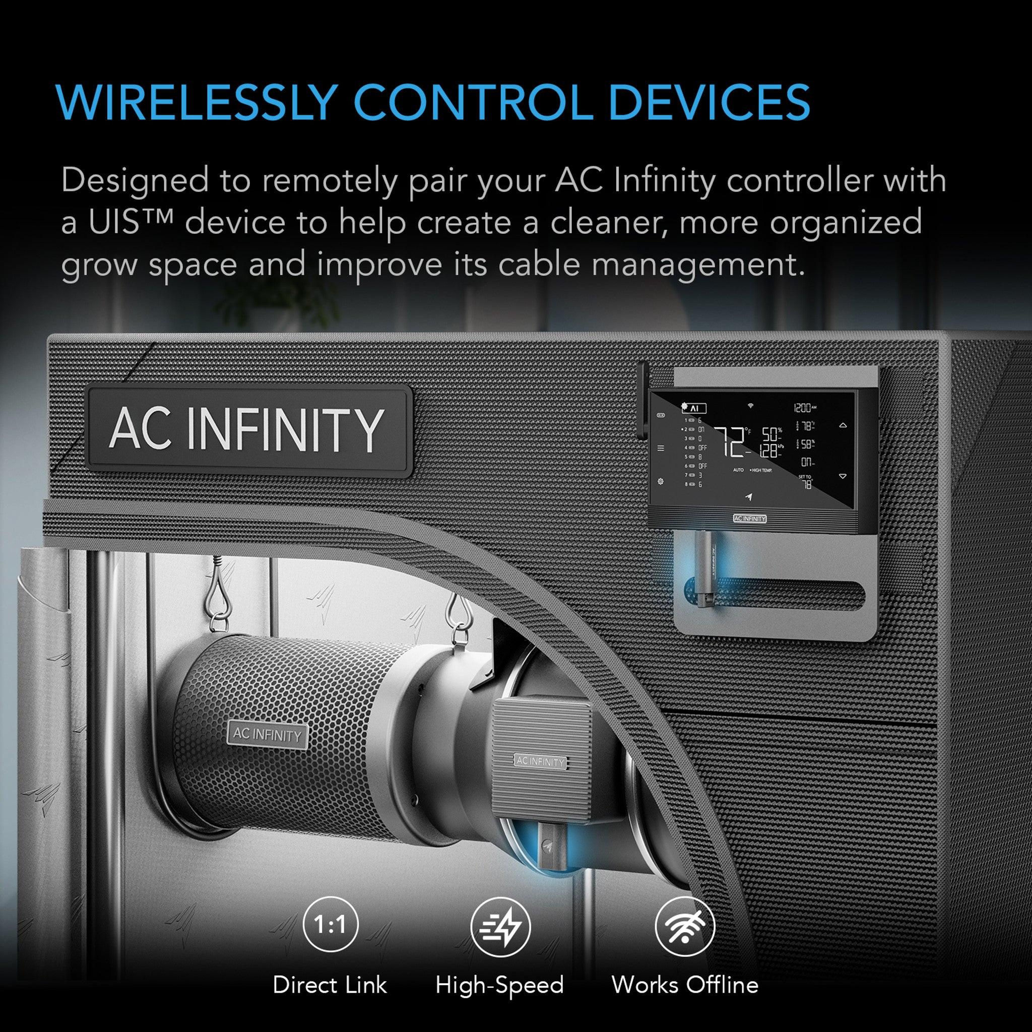 AC Infinity UIS Wireless 1-to-1 Transmitter & Receiver