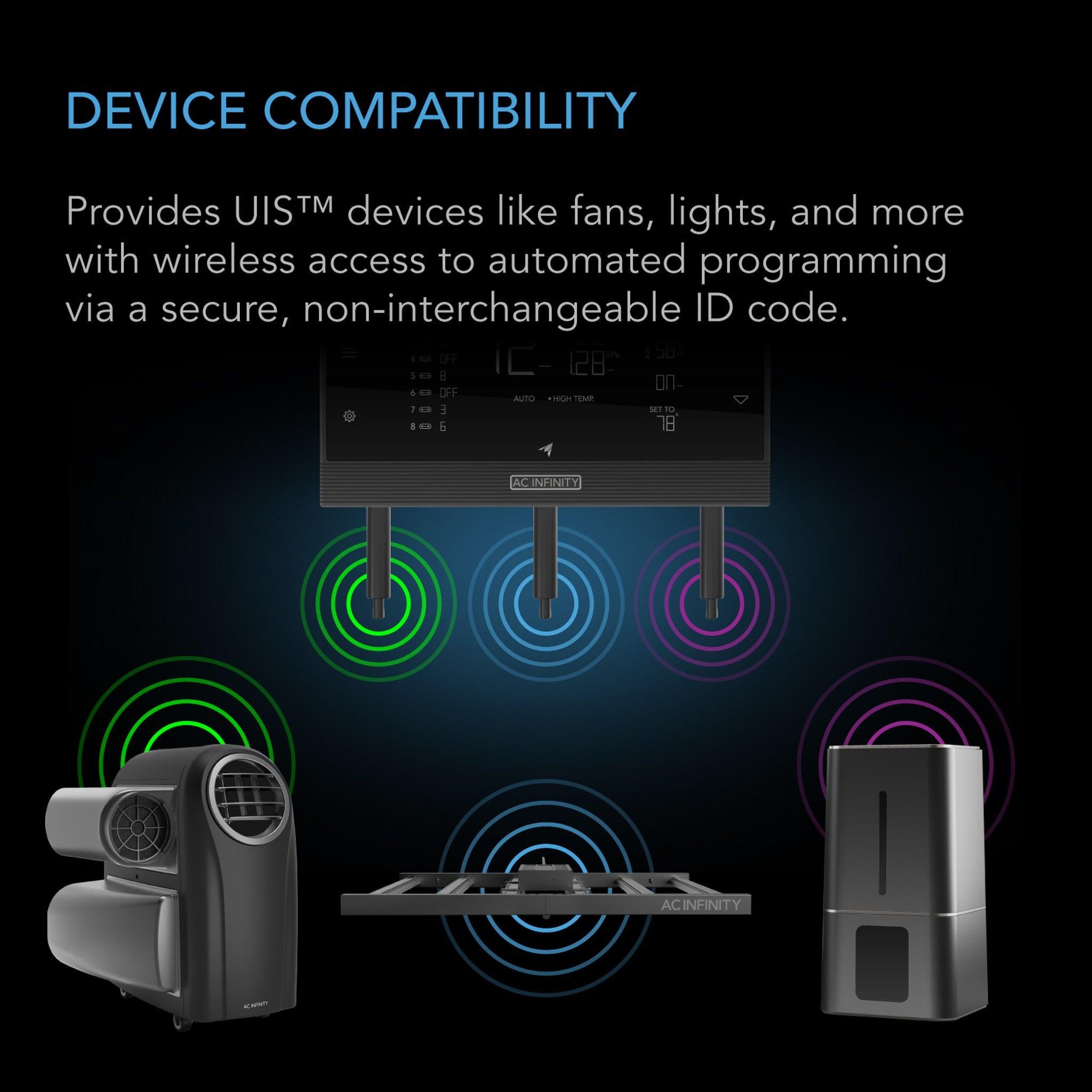 AC Infinity UIS Wireless 1-to-1 Transmitter & Receiver
