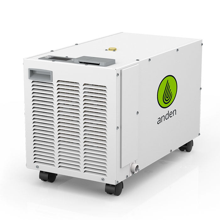Anden 100 Pint Moveable Grow-Optimized Dehumidifier with Wheels, 120 Volt