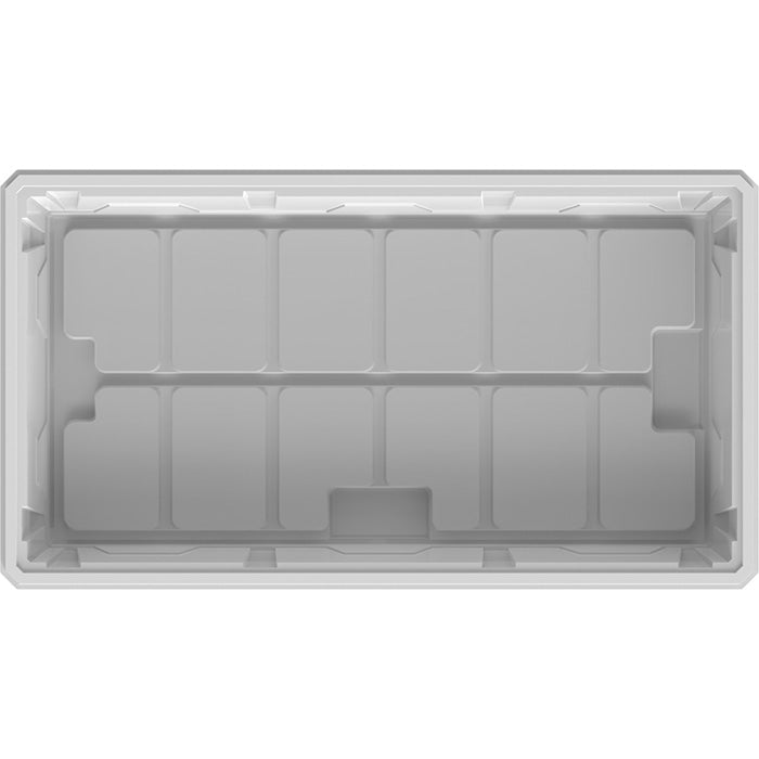 Active Aqua 2.0 High Rise Flood Table, White, 2' x 4', Pack of 10