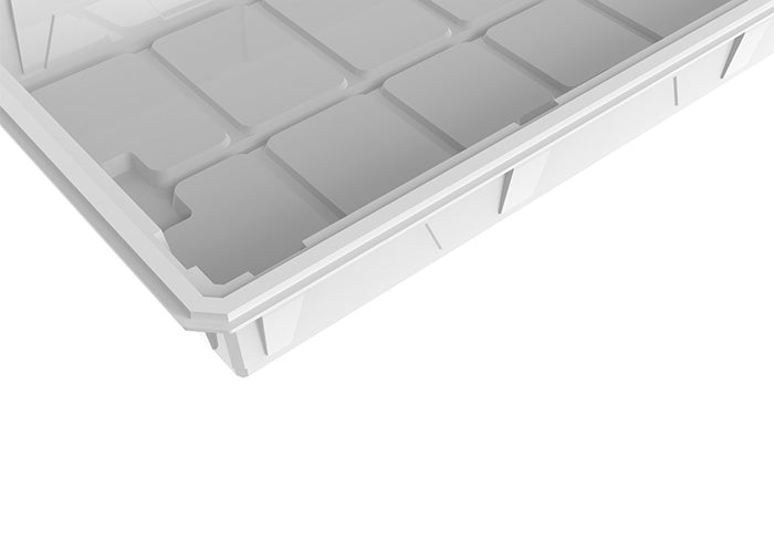 Active Aqua 2.0 High Rise Flood Table, White, 2' x 4', Pack of 10