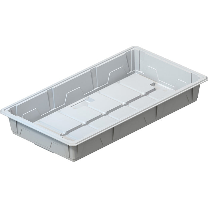 Active Aqua 2.0 High Rise Flood Table, White, 2' x 4', Pack of 10