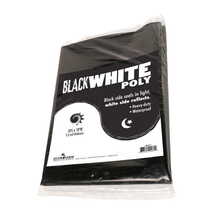 Hydrofarm Black & White Poly Film