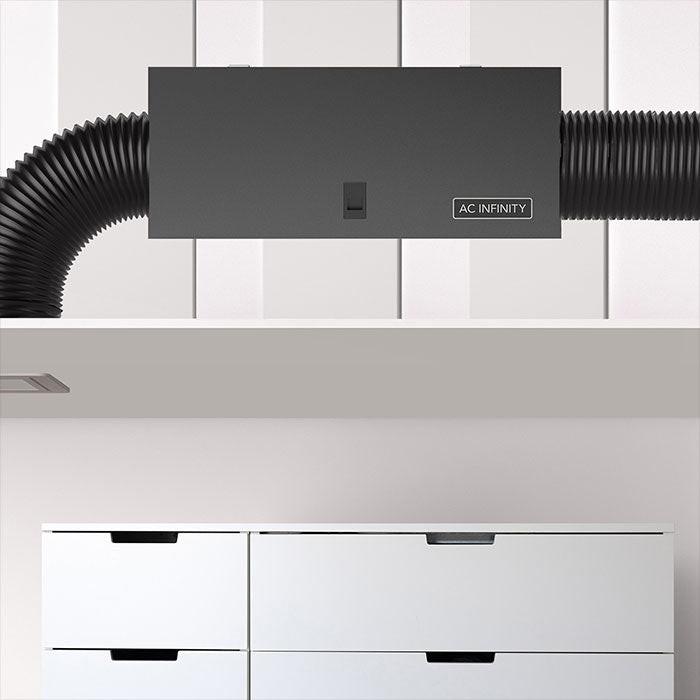AC Infinity Air Filter Box with High Efficacy Filter, 4"