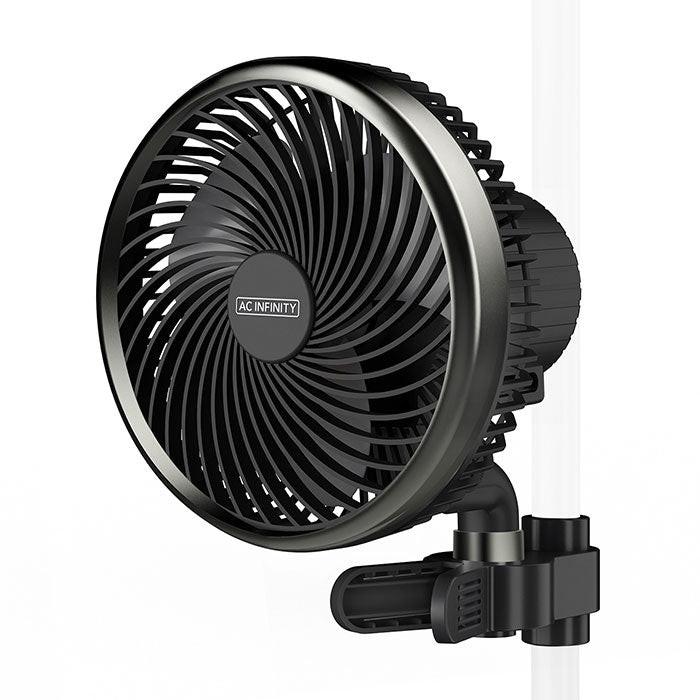 AC Infinity CLOUDRAY S6 Gen 2 Auto Oscillation Grow Tent Clip Fan, 6"
