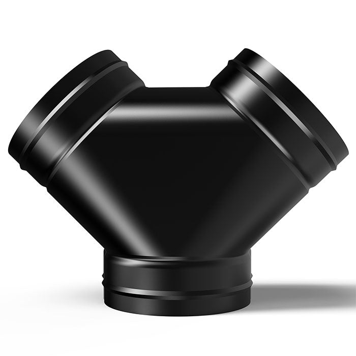 AC Infinity Steel 3-Way Splitter, 6"