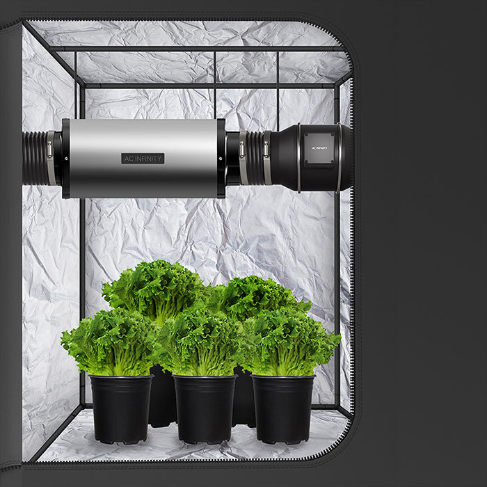 AC Infinity Inline Duct Silencer, 4"