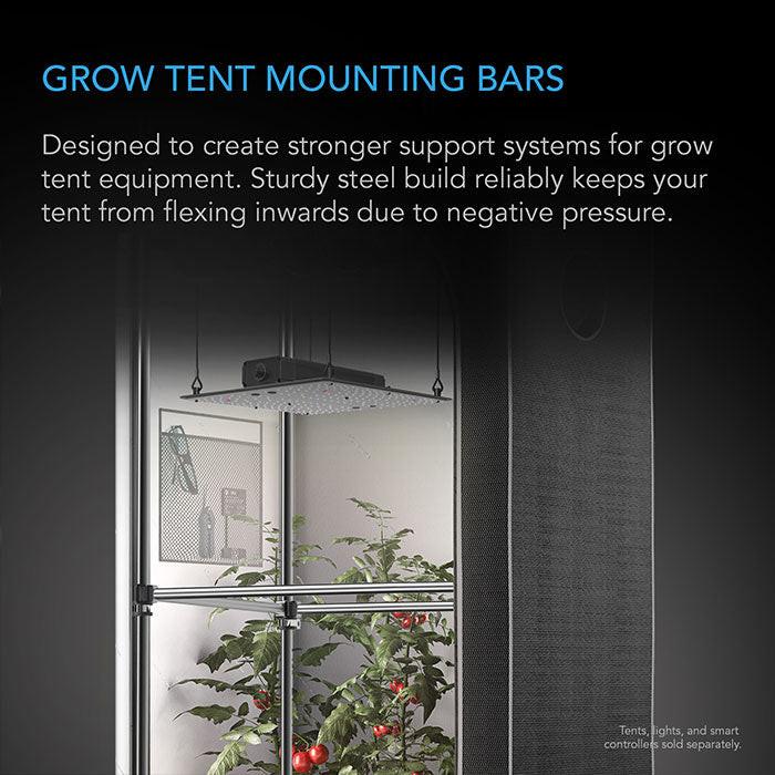 AC Infinity Grow Tent Mounting Bars For 4' x 4' CLOUDLAB Grow Tents