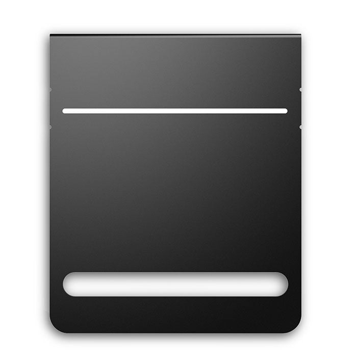 AC Infinity Black Powder Coated Steel Grow Tent Mounting Plate