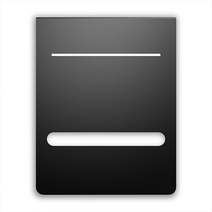 AC Infinity Black Powder Coated Steel Grow Tent Mounting Plate