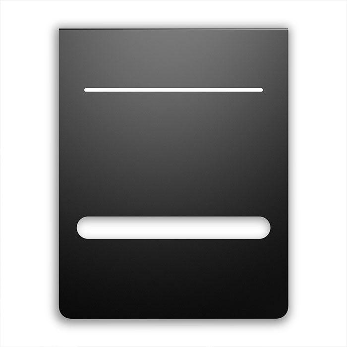 AC Infinity Black Powder Coated Steel Grow Tent Mounting Plate