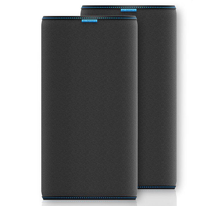 AC Infinity Cloth Pre-Filter for Inline Carbon filter, 10" - Pack of 2