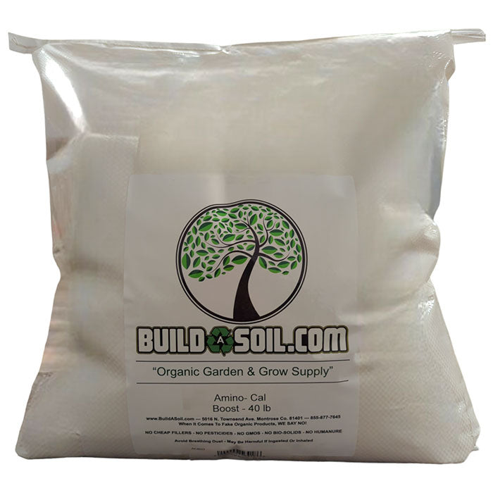 BuildASoil Amino-Cal Boost, 40 lb.