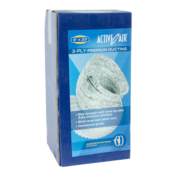 Active Air Premium Ducting, 6" x 25'