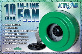 Active Air 6" In-Line Fan, 400 CFM