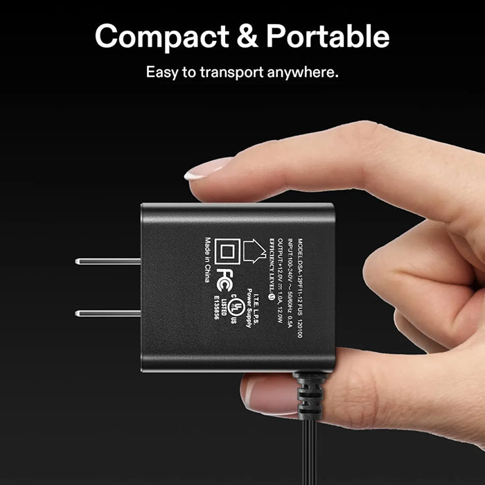 Vivosun Power Cord for GrowHub E42A Controller, 120 Volt