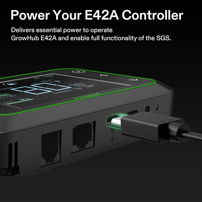 Vivosun Power Cord for GrowHub E42A Controller, 120 Volt