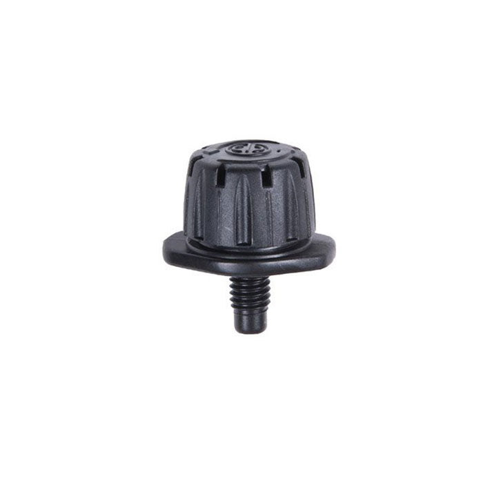 DIG 180 Degree Adjustable 5 Stream Drip Emitter Barb, Black, 0-10 GPH - Pack of 300