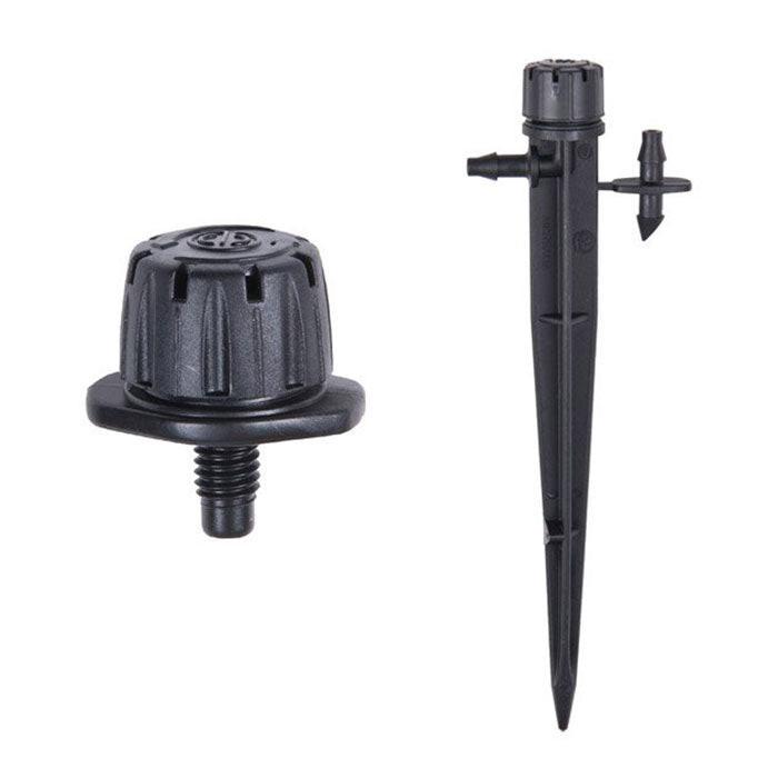 DIG Adjustable Stream Drip Emitter, 0-10 GPH - Pack of 200 or 300