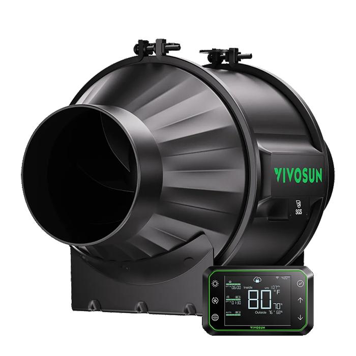 Vivosun AeroZesh T4 4" Inline Fan with E42A Controller