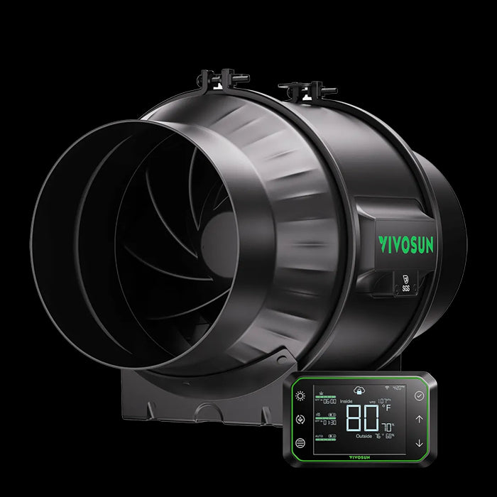 Vivosun AeroZesh T6 6" Inline Fan with E42A Controller