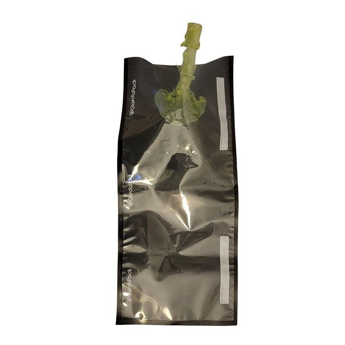 GardaPack Vacuum Seal Bag, Black and Clear, 11 in. x 24 in., Pack of 50