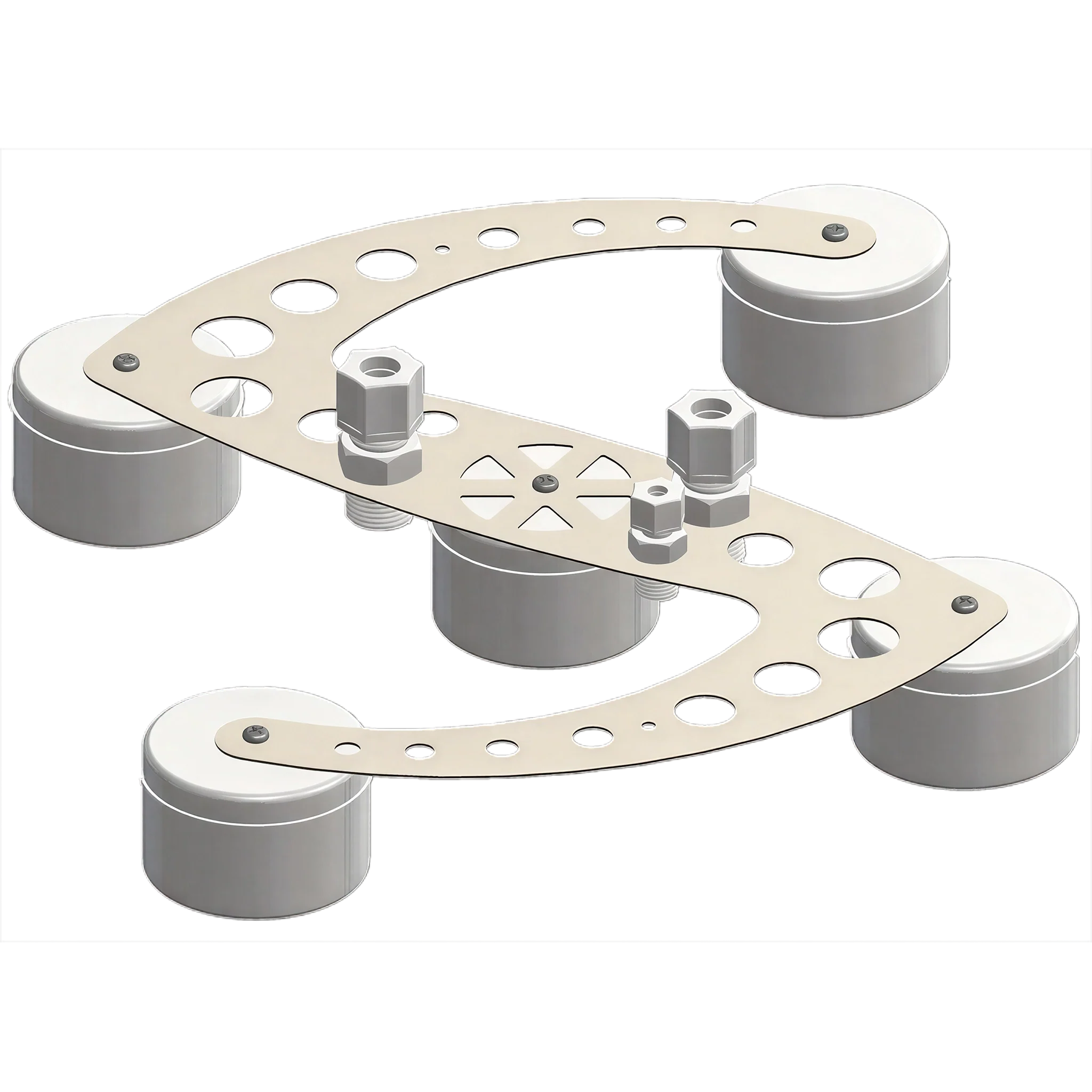 Agrowtek PPX Probe Pontoon Water Sensor Float Platform For pH, EC, & Temperature Sensor Probes