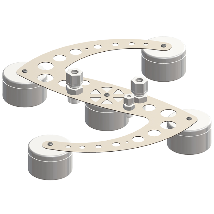 Agrowtek PPX Probe Pontoon Water Sensor Float Platform For pH & Temperature Sensor Probes