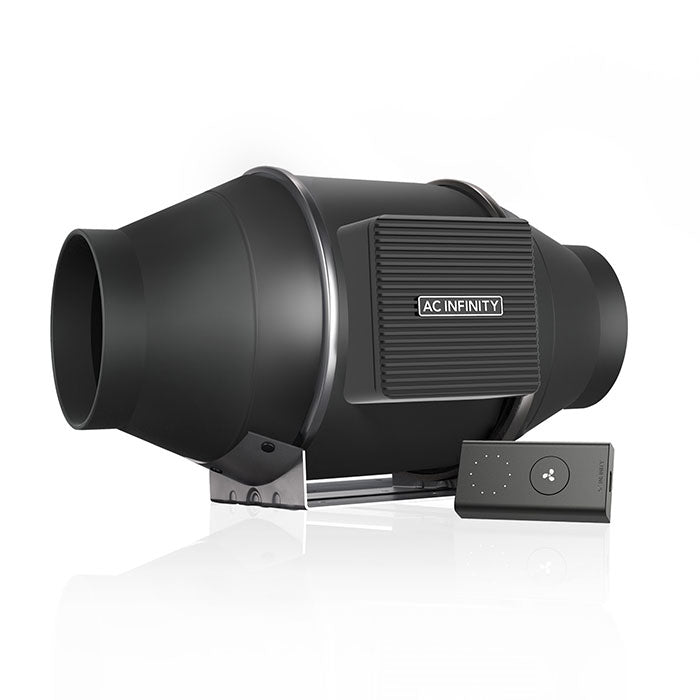 AC Infinity 4" Cloudline PRO S4 Quiet Inline Fan with Speed Controller, 205 CFM