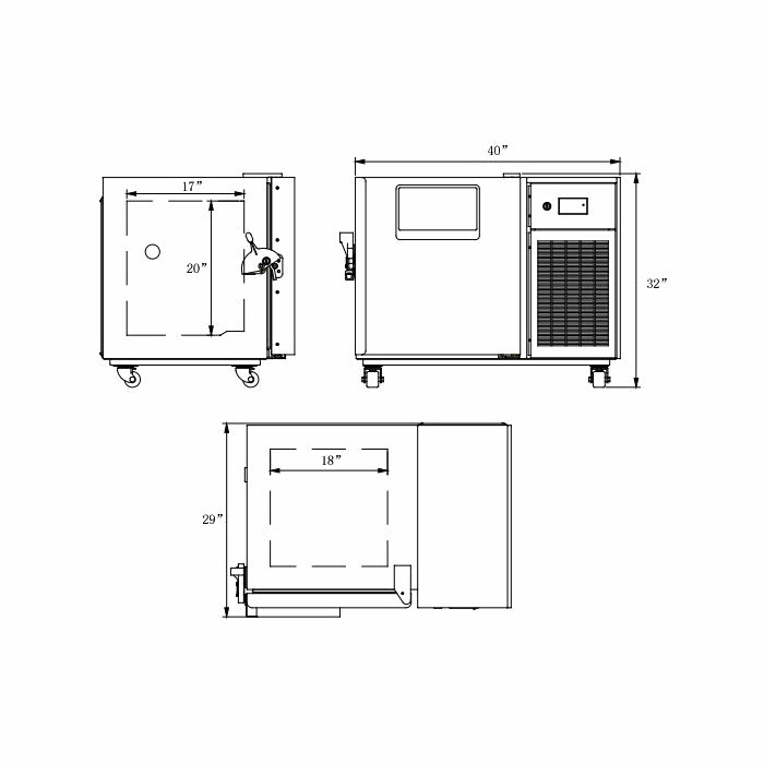 Across International Glacier 4 CF -86°C Ultra-Low Upright Freezer, 110 Volt
