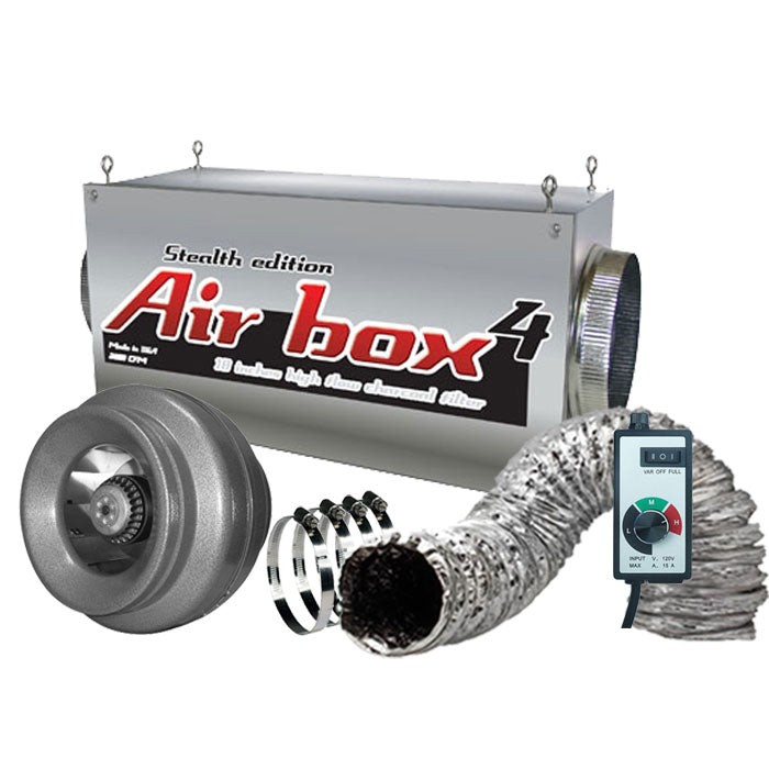 Airbox 10" Ventilation and Odor Control Kit