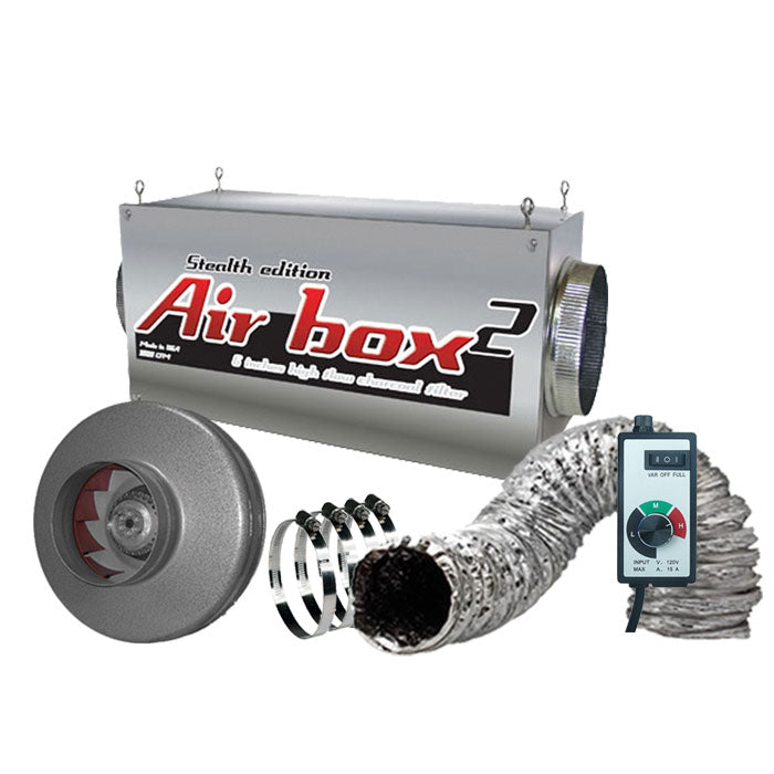 Airbox 6" Ventilation and Odor Control Kit