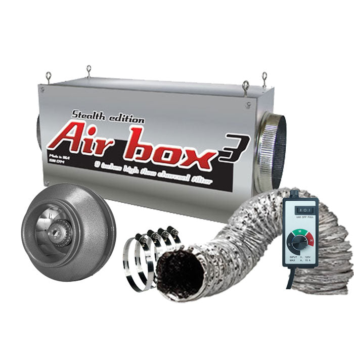 Airbox 8" Ventilation and Odor Control Kit