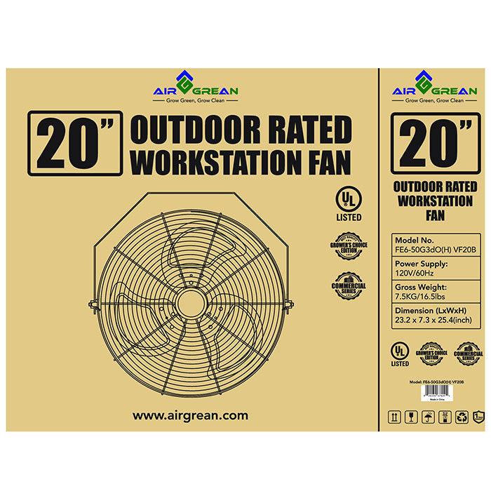 AirGrean High Velocity Workstation Fan