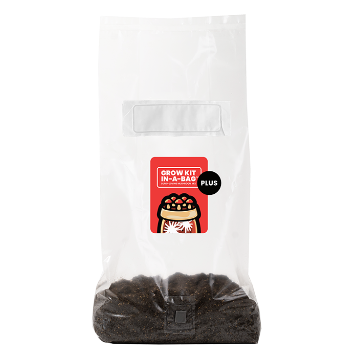Mushroom Supplies All In One Mushroom Grow Kit In-A-Bag Plus, 5 lbs