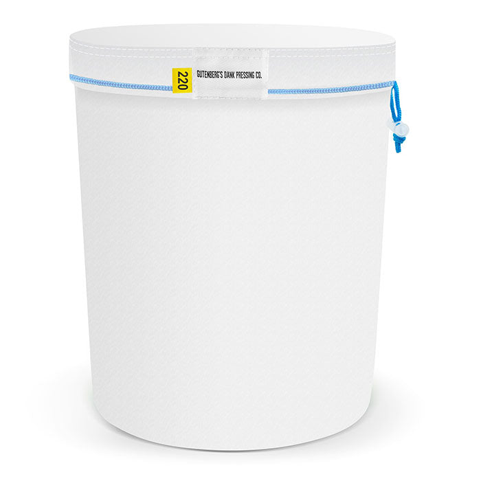 Gutenbergs Dank Pressing Co. All Mesh 1 Gallon Bubble Bag, 120 Micron