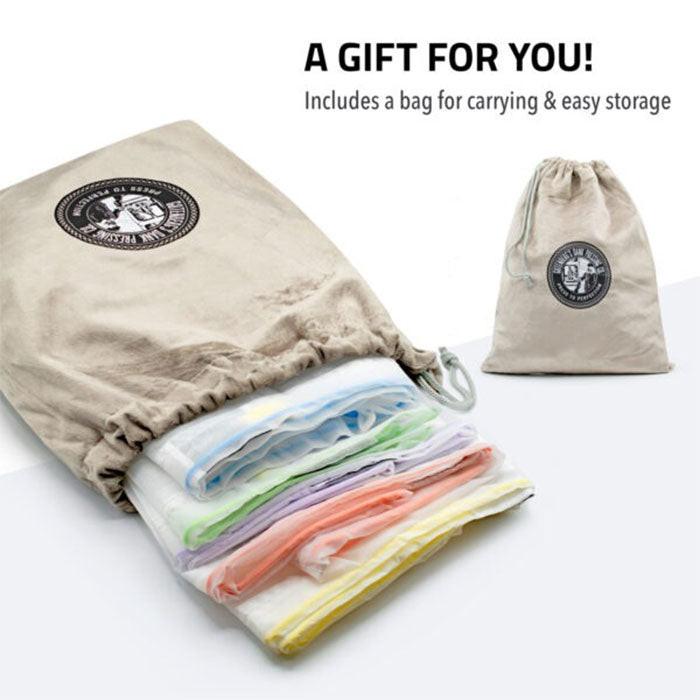 Gutenbergs Dank Pressing Co. All Mesh Bubble Bags, 32 Gallon 8 Bag Set