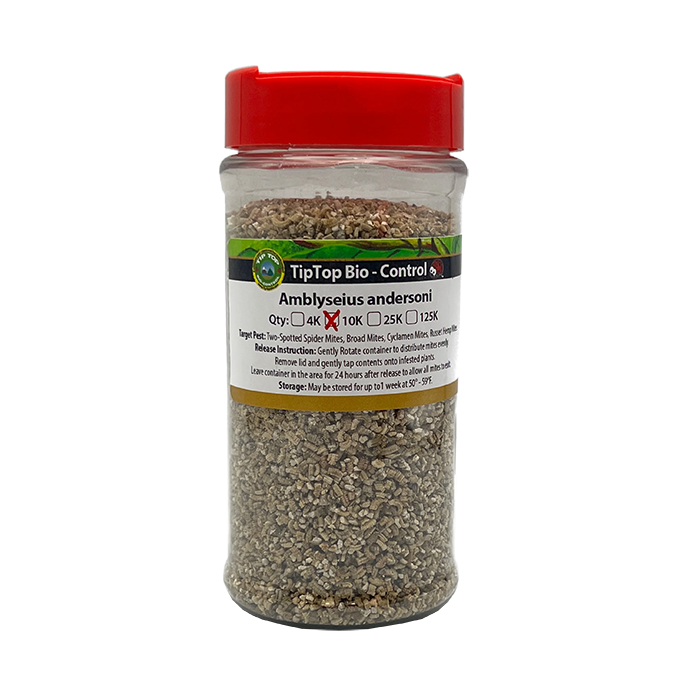 Tip Top Bio-Control Amblyseius Andersoni Beneficial Mites, Bottle of 10,000
