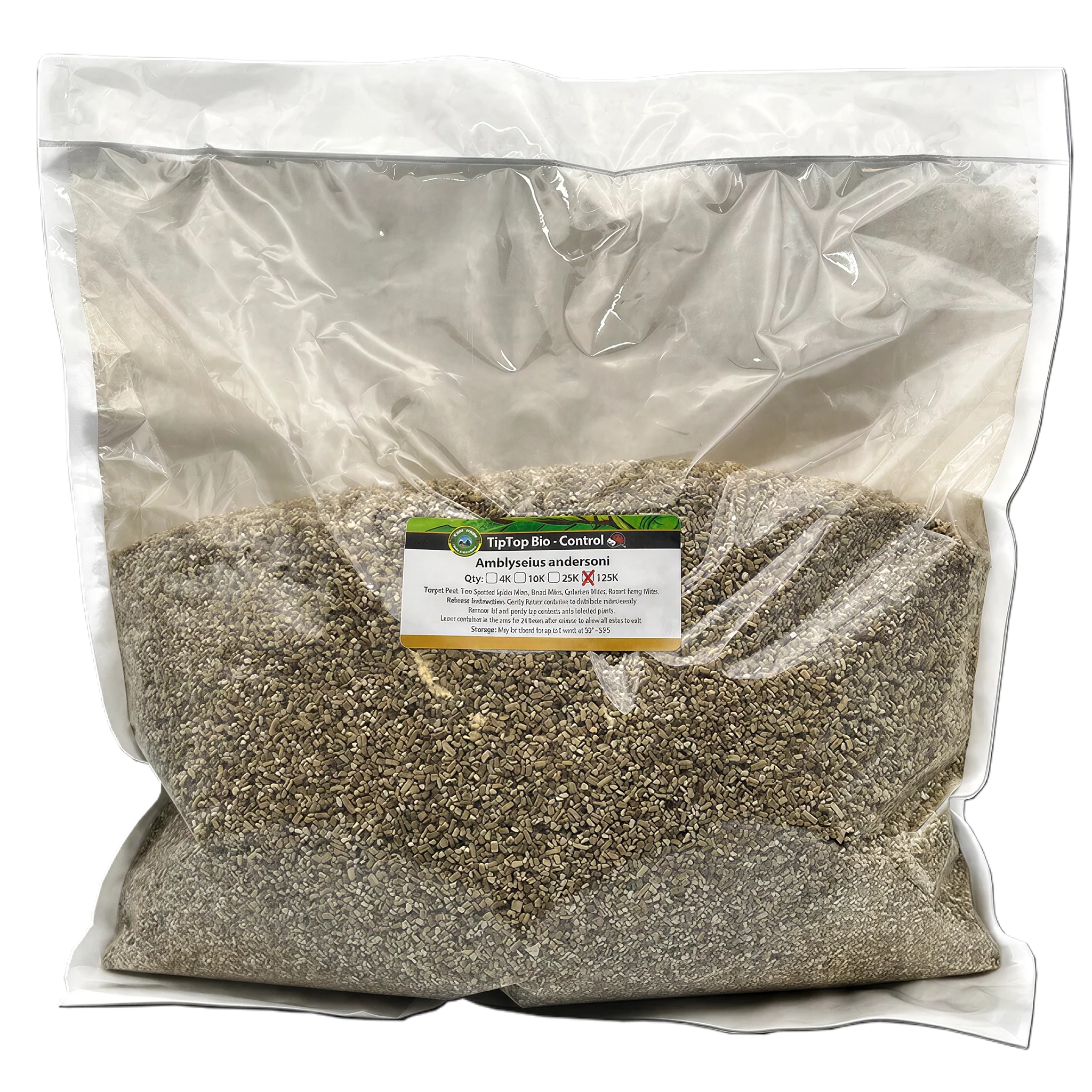 Tip Top Bio-Control Amblyseius Andersoni Beneficial Mites, Pack of 125,000