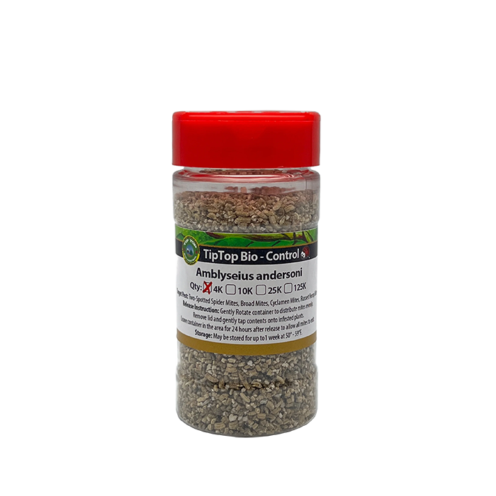 Tip Top Bio-Control Amblyseius Andersoni Beneficial Mites, Bottle of 4,000
