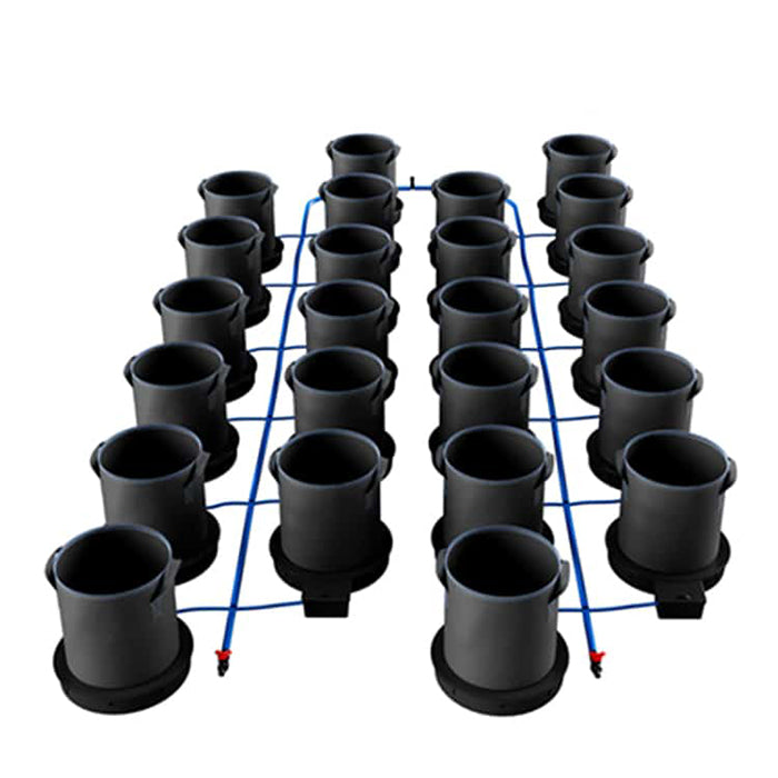 AutoPot 24 Pot XXL Watering System with 9 Gallon Fabric Pots, No Tank