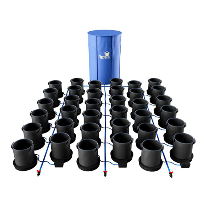 AutoPot 36 Pot XXL Watering System with 9 Gallon Fabric Pots, 105 Gallon FlexiTank