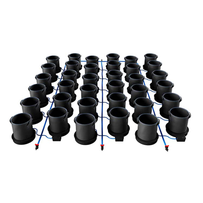 AutoPot 36 Pot XXL Watering System with 9 Gallon Fabric Pots, No Tank