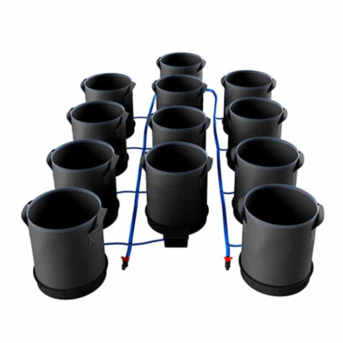 AutoPot 12 Pot XXL Watering System with 13 Gallon Fabric Pots, No Tank