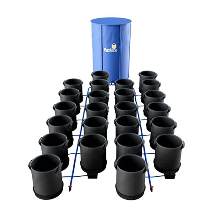 AutoPot 24 Pot XXL Watering System with 13 Gallon Fabric Pots, 105 Gallon FlexiTank