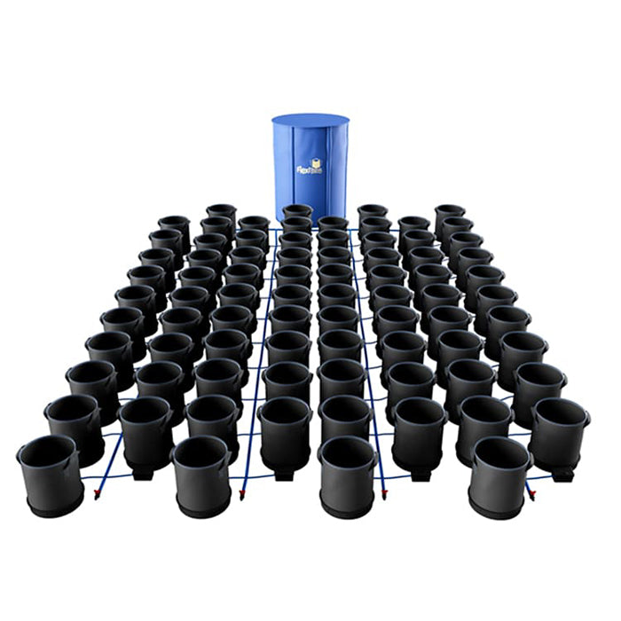 AutoPot 80 Pot XXL Watering System with 13 Gallon Fabric Pots, 200 Gallon FlexiTank