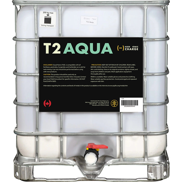 Quad Nutro T2 Aqua Humic and Fulvic Acid - 1000 Liter