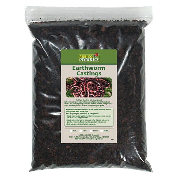 ARBICO Organics Earthworm Castings, 1 lb