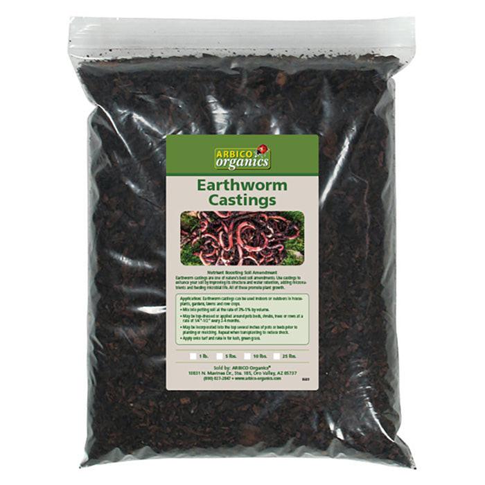 ARBICO Organics Earthworm Castings, 10 lb
