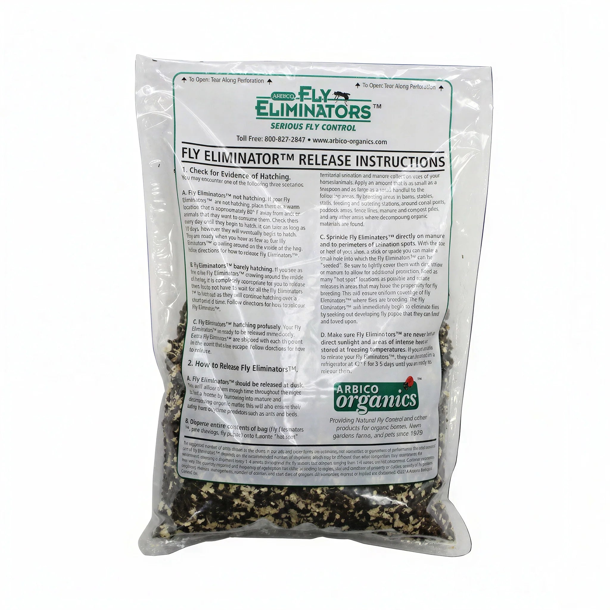 ARBICO Organics Fly Eliminator Beneficial Insects